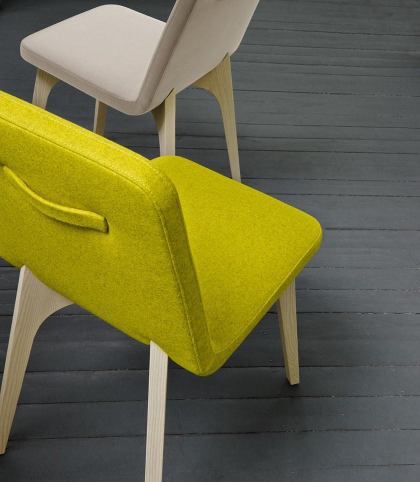 Ligne Roset Стул из мягкой ткани Vik 10261020/21/25/27 - Вид №5