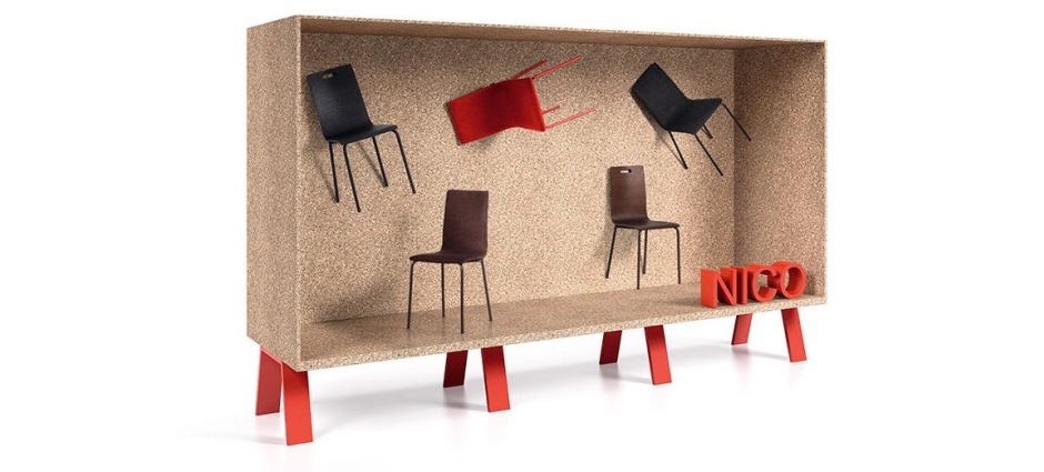 041734 Стул Nico Mobliberica 