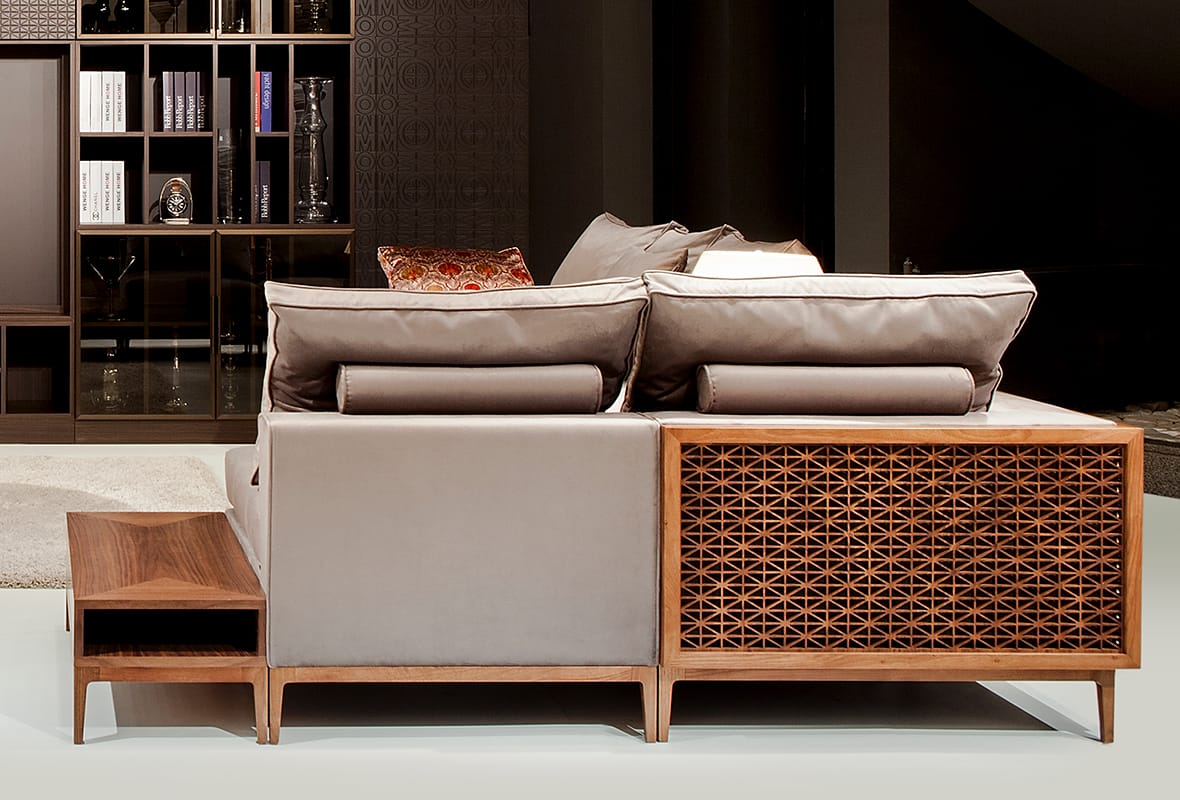 Угловой диван из ткани Mobi Касабланка ARCH-00112895 - Вид №1