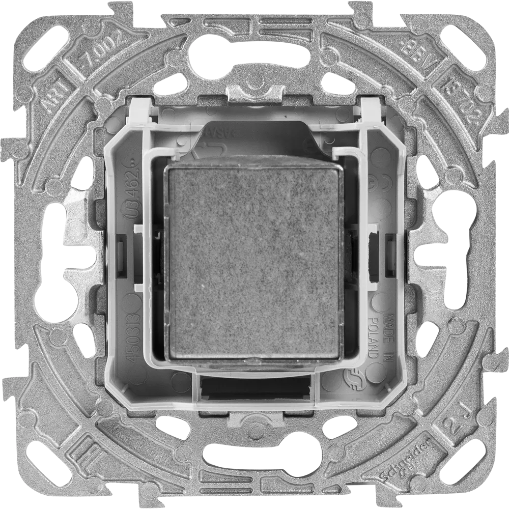 ТВ-розетка проходная встраиваемая Systeme Electric Unica шлейф, цвет белый STLM-2183944 - Вид №5