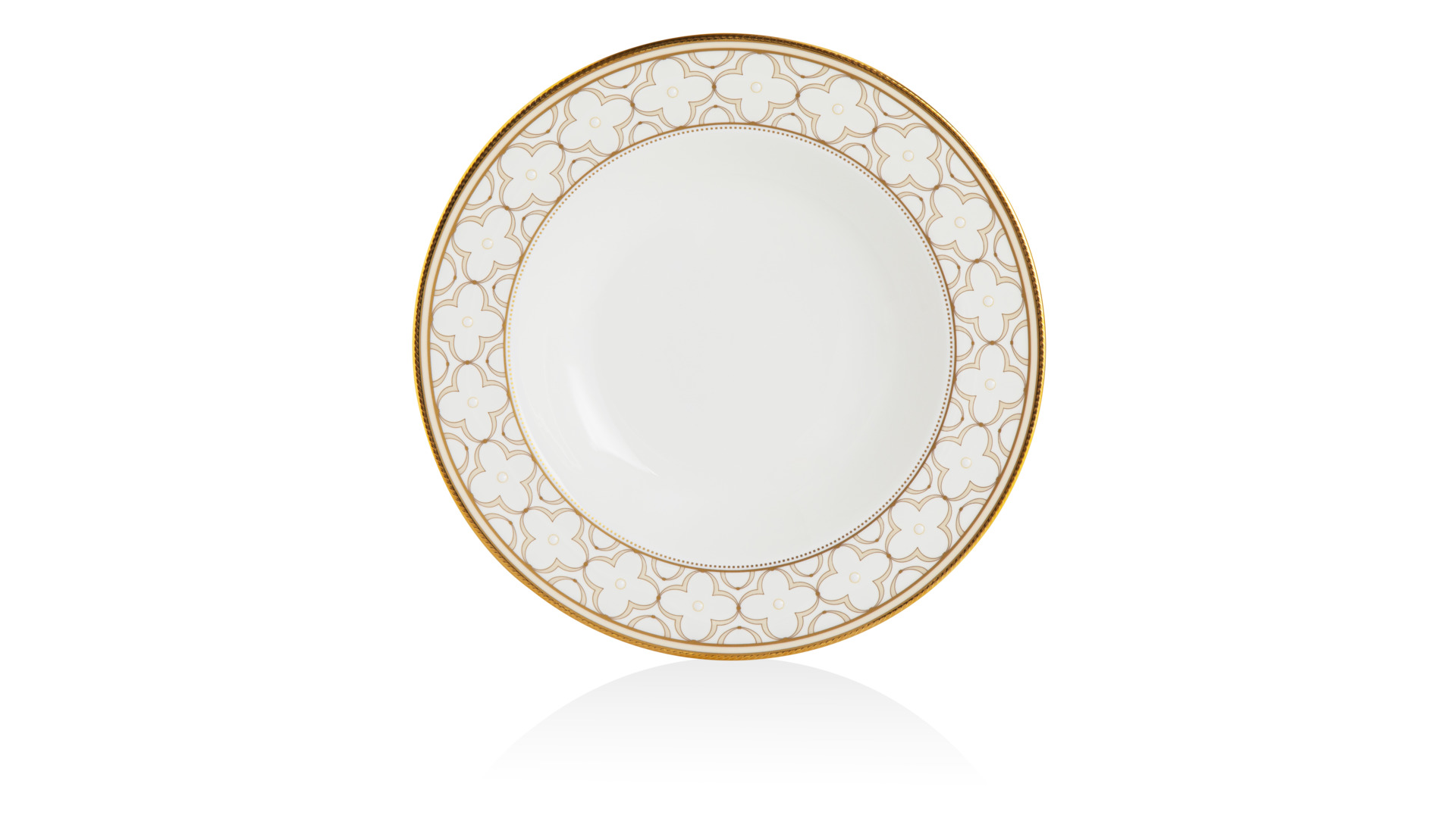 10657442 Noritake Сервиз столовый Noritake Трефолио,золотой кант на 6 персон, 20 предметов, фарфор Фарфор  - Вид №3