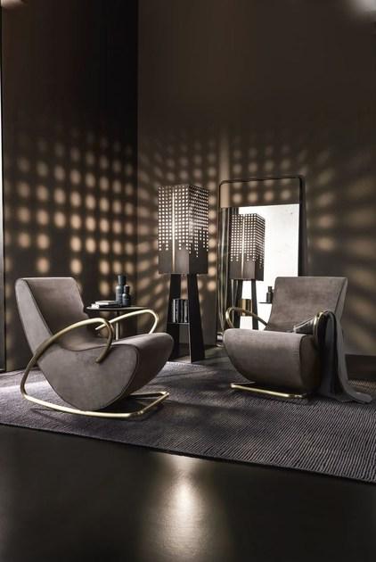 Cantori Кресло-качалка из ткани с подлокотниками sun-id-1442291 - Вид №2