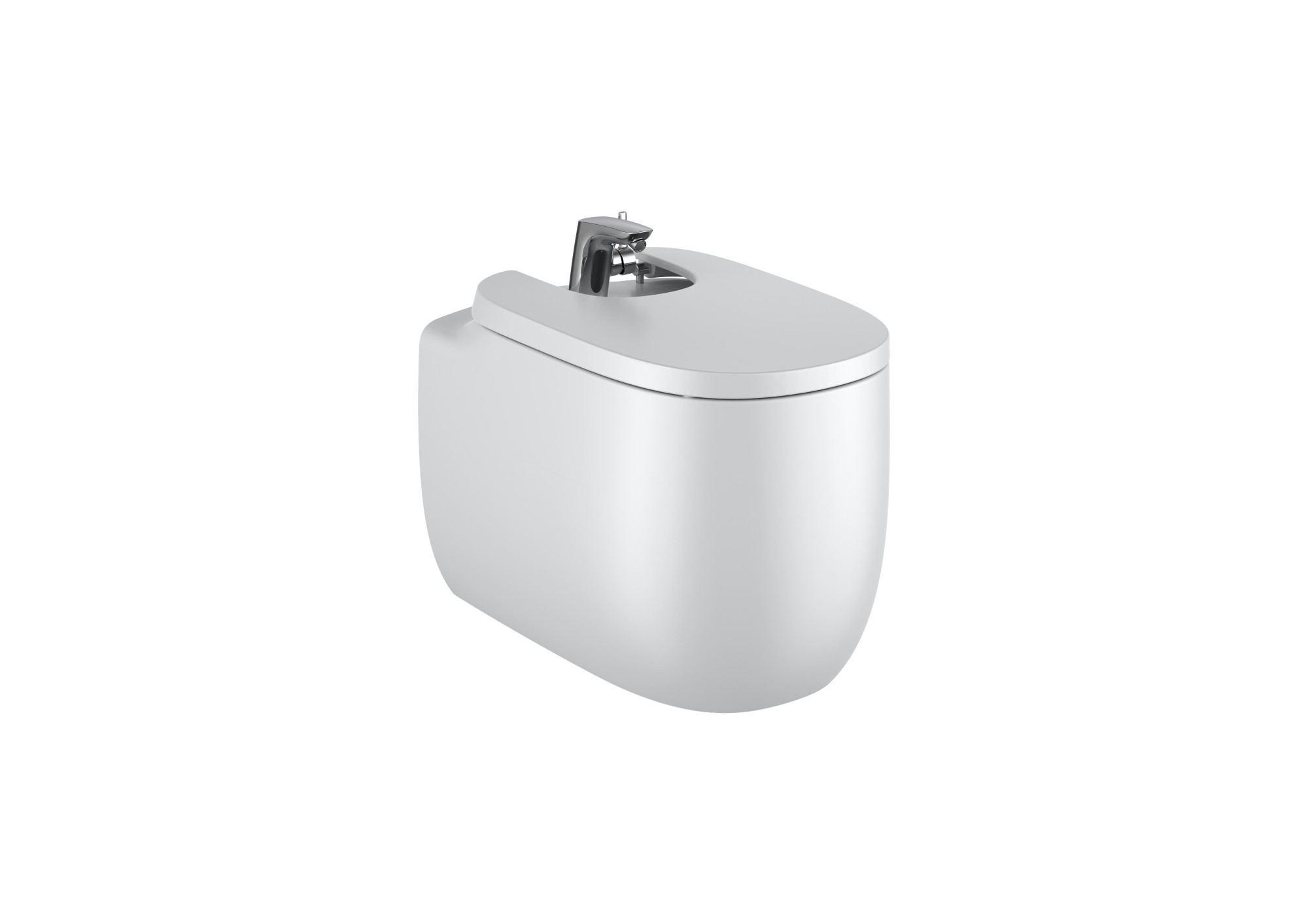 AZ570B8630 Настенное биде с мягкой крышкой ROCA Beyond