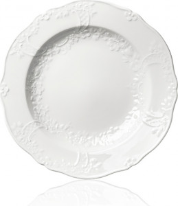 10548029 Meissen Тарелка обеденная 25см "Новый марсель, белый рельеф" Фарфор