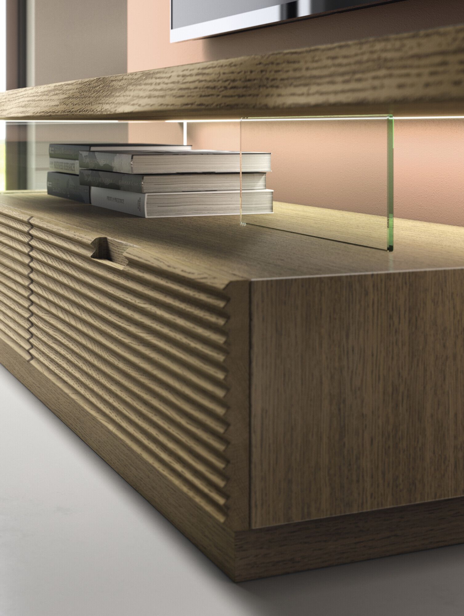 Модульная модульная стена из массива дерева Devina Nais Ноль.16 ARCH-00065357 - Вид №3