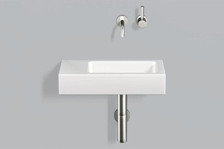 4293000400 Умывальник, wt.xs500.r, белая, для простого ухода Alape серия XS (Xplore.S) 