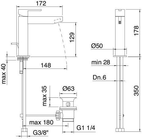 Rubinetterie Treemme Time_out  5111-5110  - Вид №5