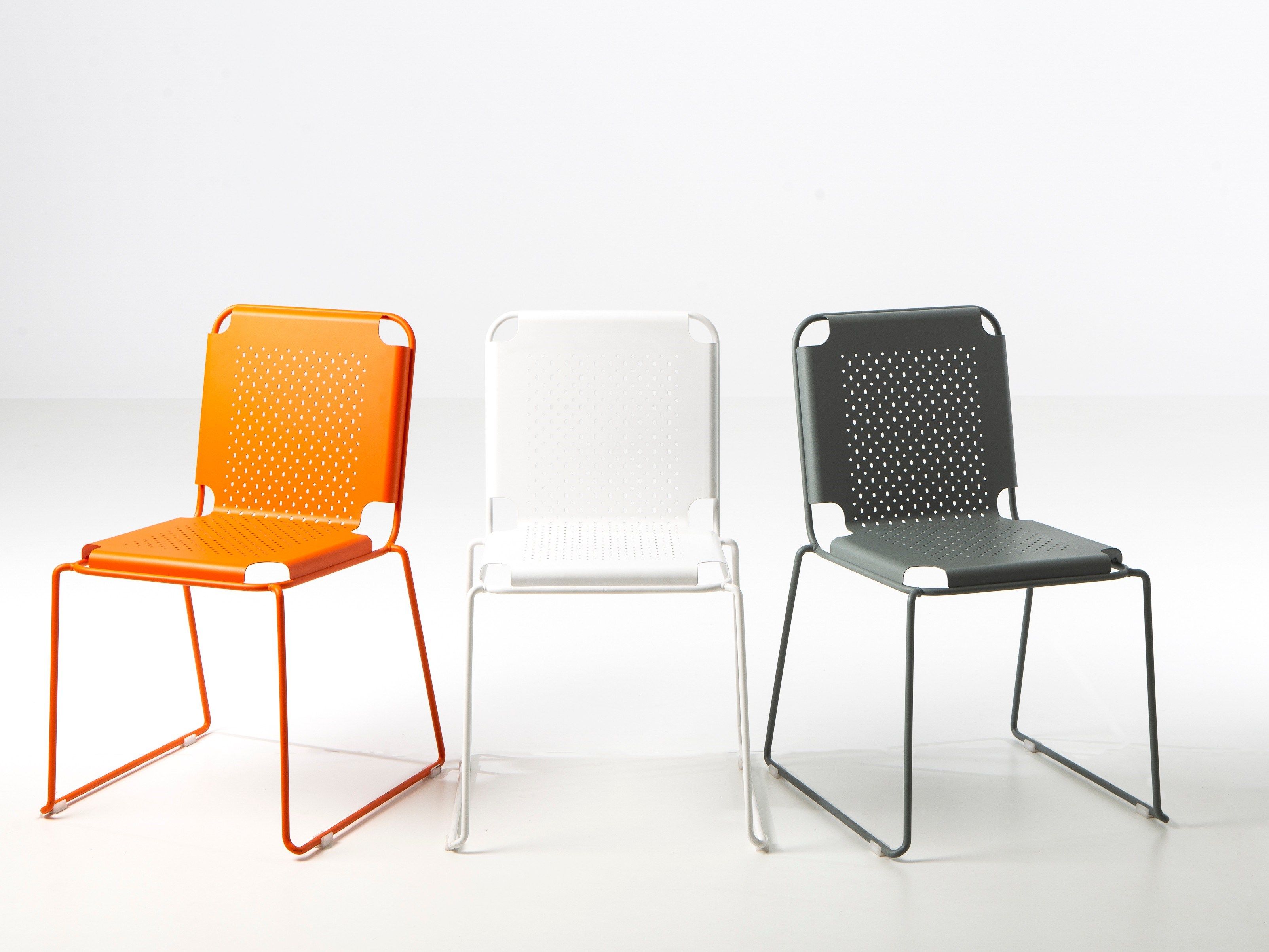 Штабелируемый стальной стул Officine Tamborrino STEELO ARCH-00076293