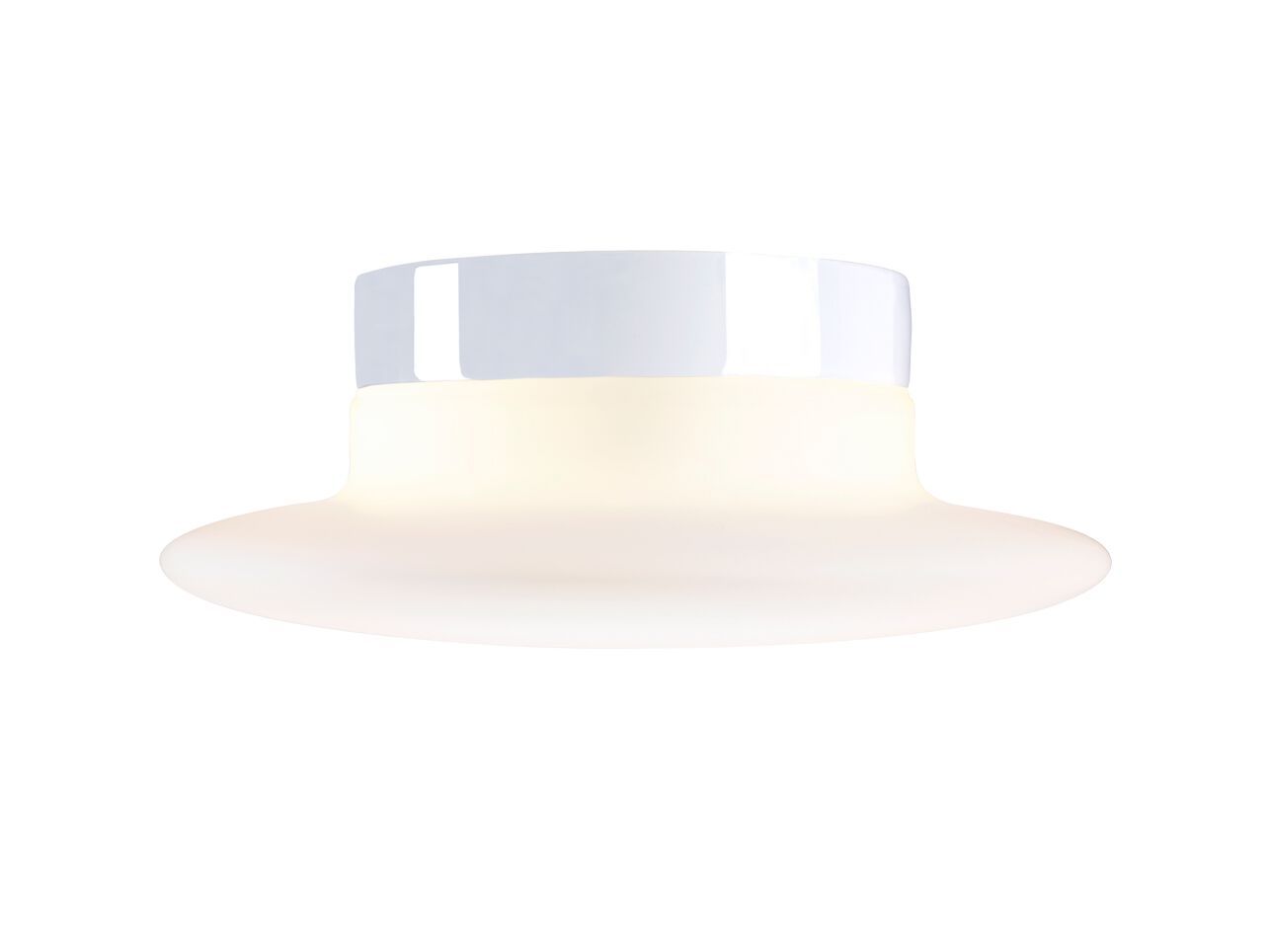 Настенный светильник / потолочный светильник из опалового стекла и фарфора Ifö Electric Aton ARCH-00096547 - Вид №1