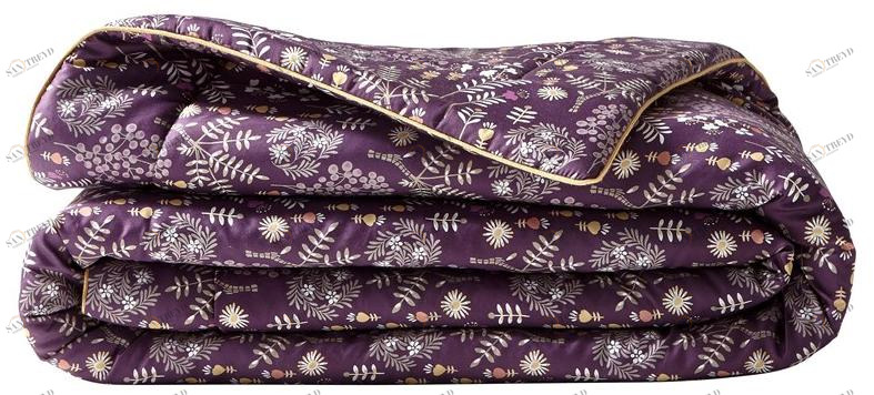 Alexandre Turpault Двустороннее хлопковое покрывало с цветочными мотивами Cosima sun-id-1411897