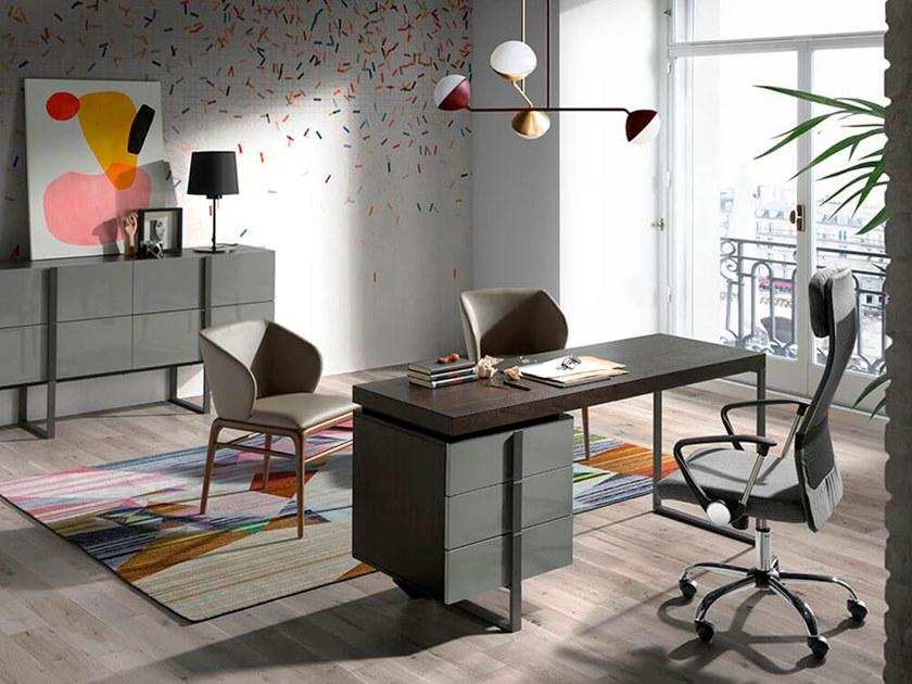 Angel Cerdá Стул из кожзаменителя с подлокотниками New chair 4065 ch16111 Angel Cerda - Вид №5