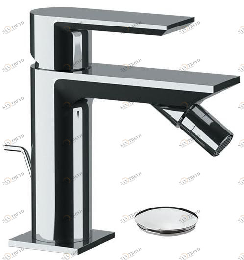 Rubinetterie Mariani Смеситель для биде на столешнице из хромированной латуни Avenue 493av