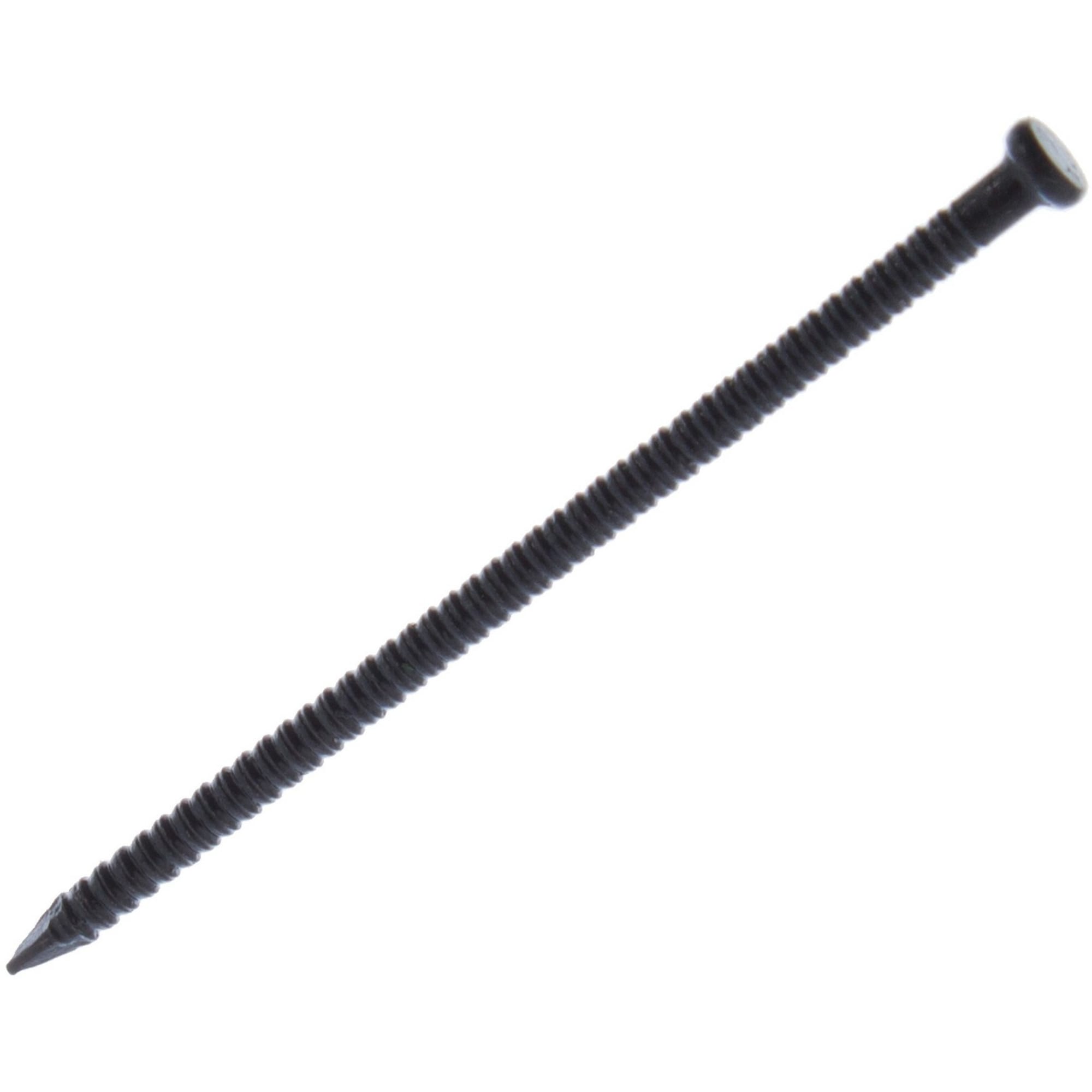 10072278 Гвозди плинтусные закаленные 1.75х40 мм, цвет чёрный, 10 шт Santreyd 