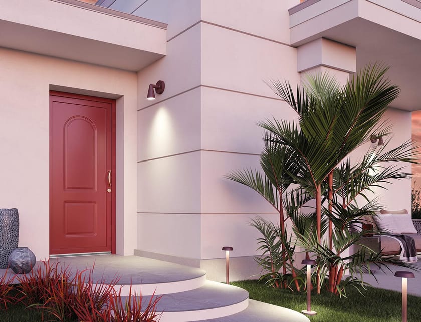 Входная дверь из ПВХ D&V Serramenti CLASSIC ARCH-00100518