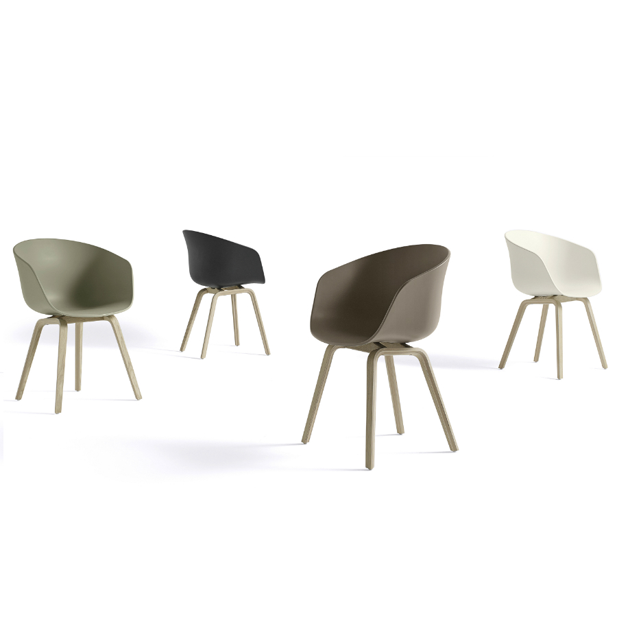 Стул AAC22, кремово-белый матовый Hay 902055 - Вид №10