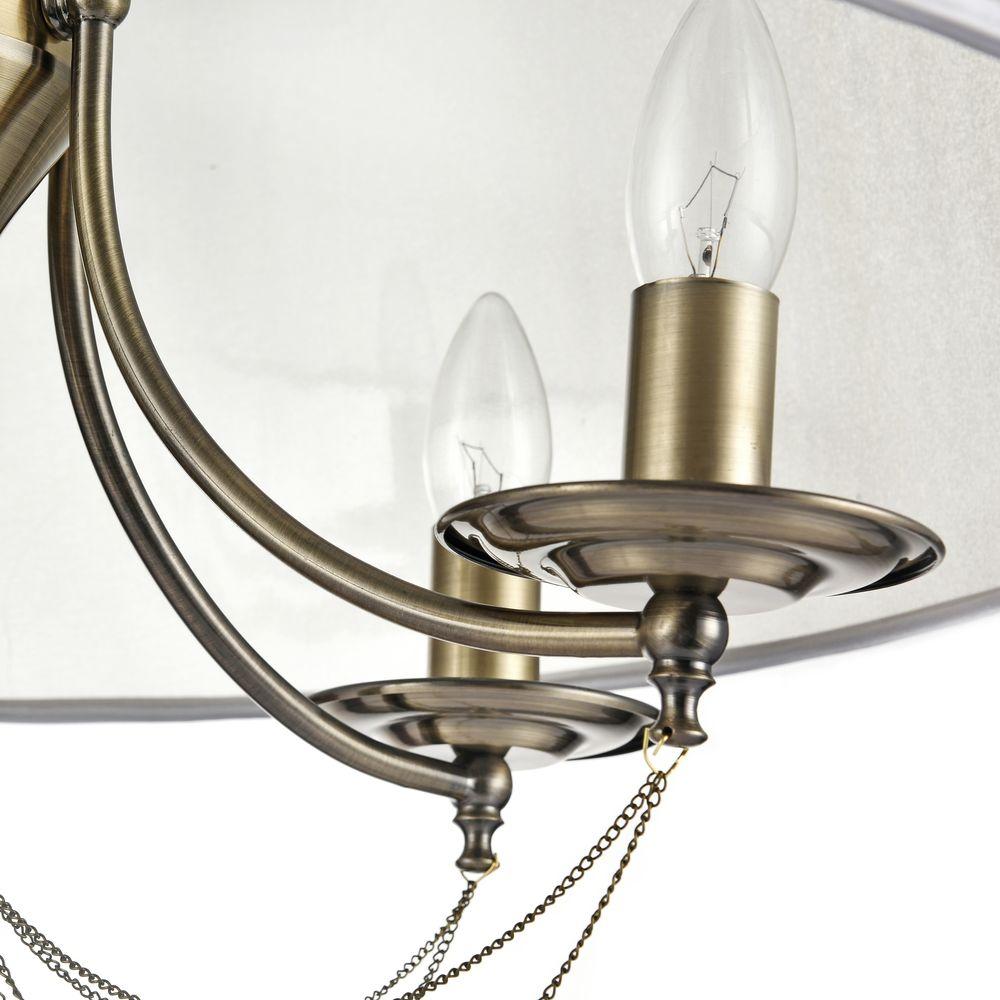 Подвесная люстра Freya Garcia FR2908-PL-05-BZ FREYA GARCIA 186729 Белый  - Вид №1