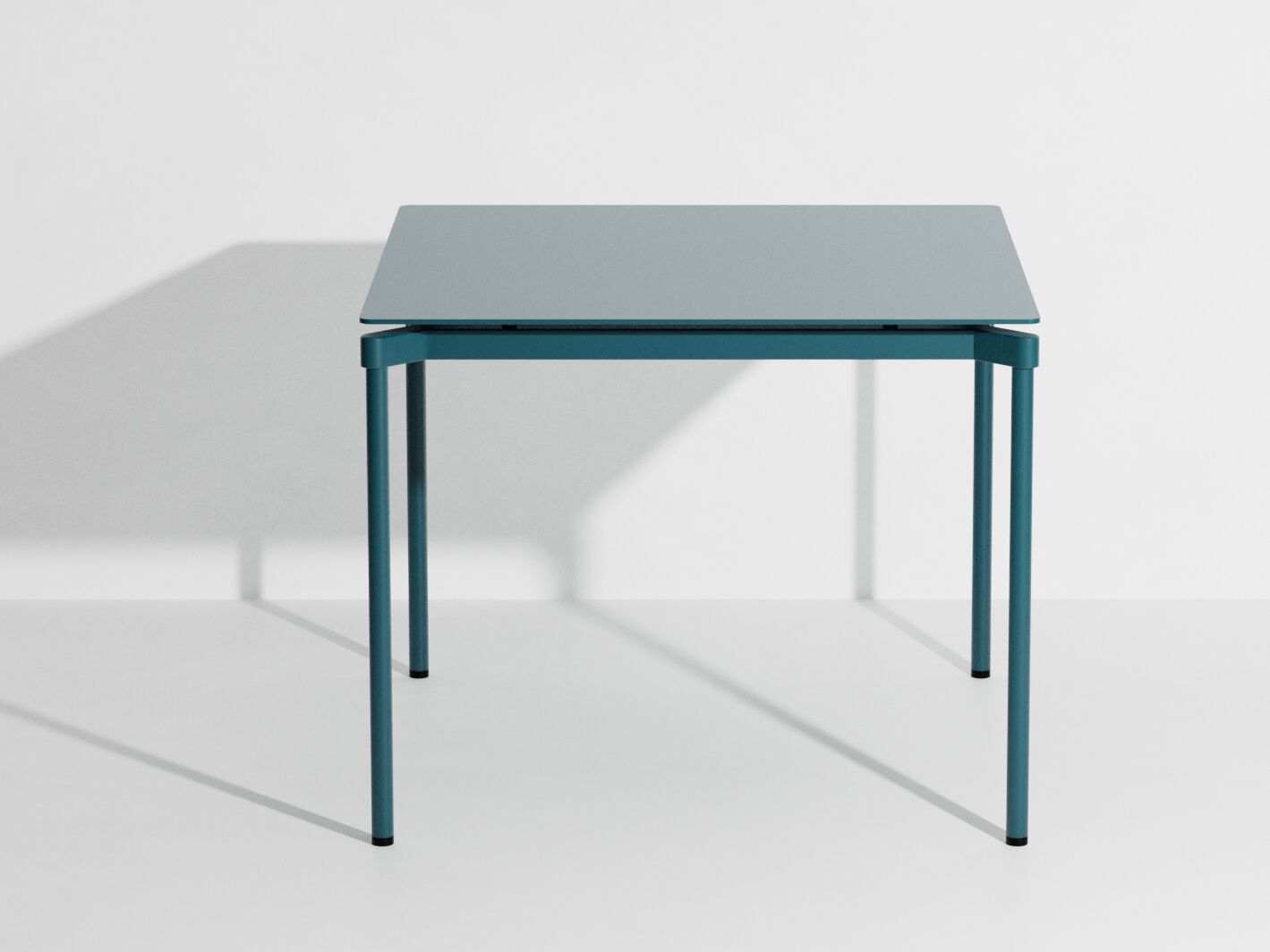 Квадратный алюминиевый стол с порошковым покрытием Petite Friture Fromme ARCH-00060895 - Вид №7