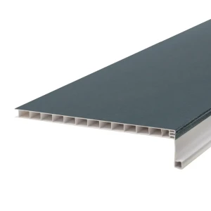 Панель откоса ПВХ 1500x200 мм антрацит 87658052 STLM-2105518