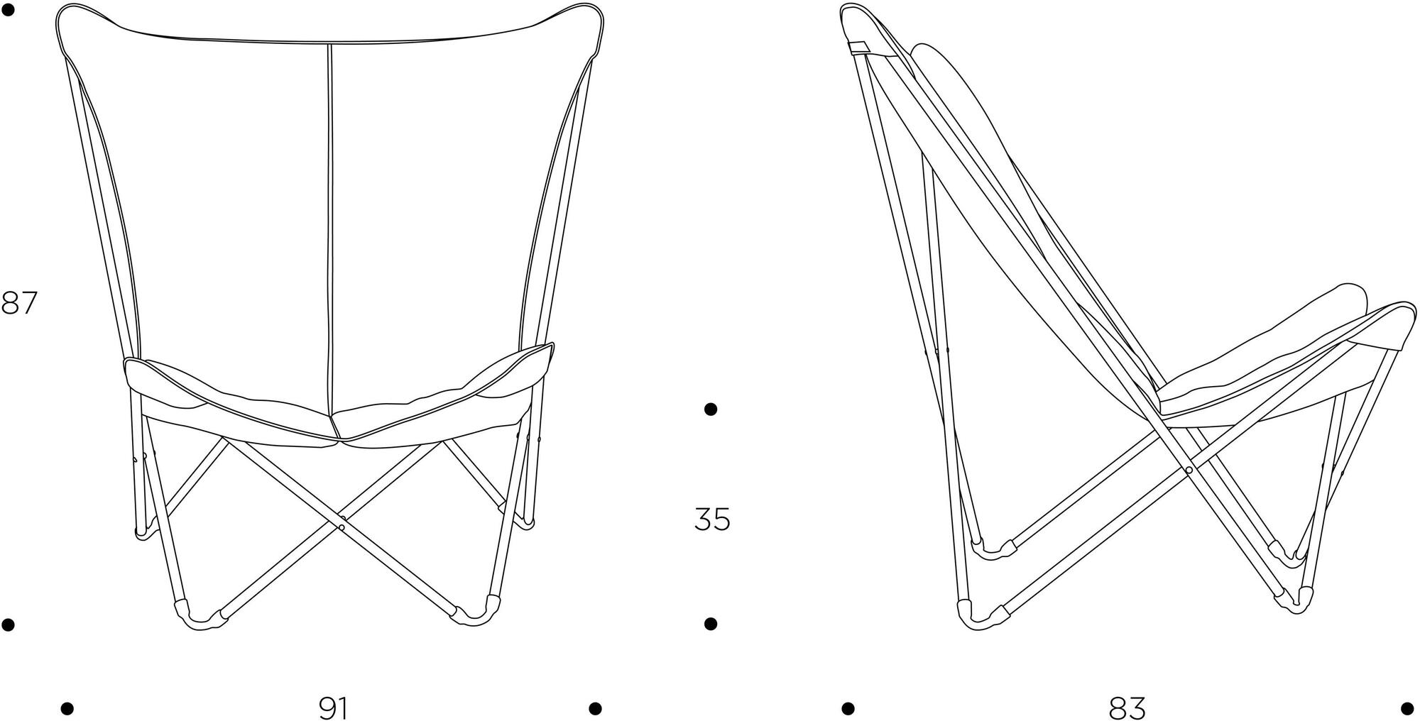 Lafuma Mobilier Садовое кресло из синтетической ткани с высокой спинкой Gordes Lfm2770 - Вид №7