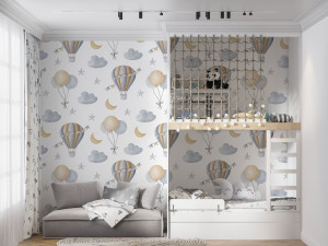 Обои с рисунком для детей