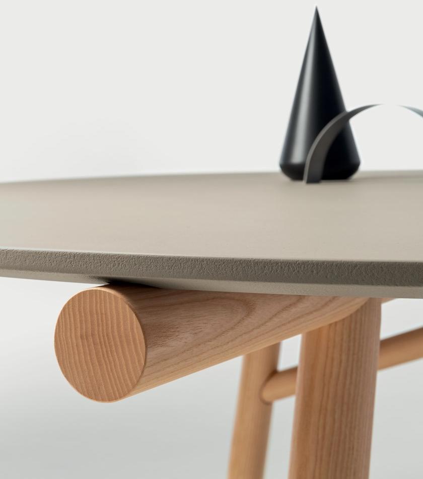 PIANCA Круглый бетонный стол sun-id-1473048 - Вид №1