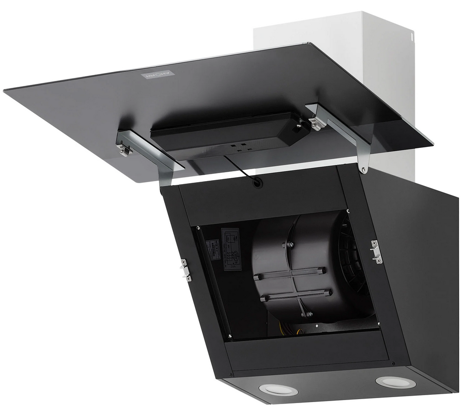 9195717 Вытяжка наклонная KRONA KRISTEN A 600 S черный/серебристый KRONA1 STDN-0085293 - Вид №2