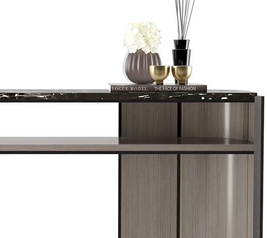 FRATO Овальная консоль из дерева  Ffu090020aac  - Вид №2