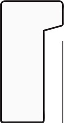 BY 3129 Зеркало в багетной раме - хром 18 mm EVOFORM Definite - Вид №4