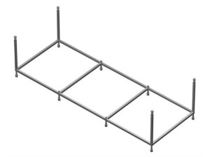 W72A-170-075W-R2 Каркас для ванны 170х75 AM.PM Spirit