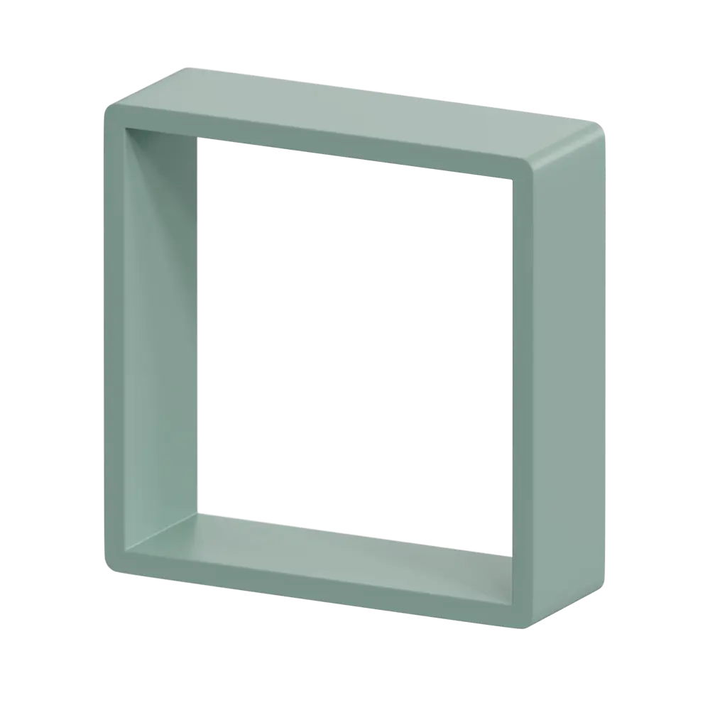 Набор полок Spaceo из эвкалипта 3 размера, зеленый 82877487 STLM-1094921 - Вид №3