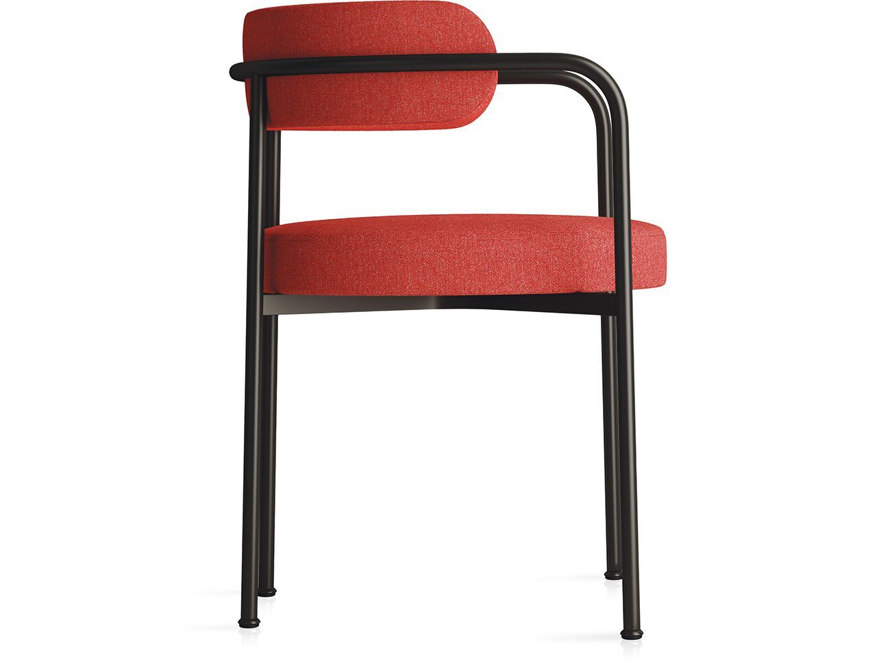 Мягкий тканевый стул с подлокотниками JOB’S Giotto ARCH-00038395 - Вид №8