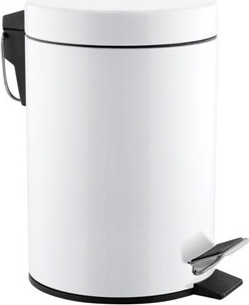 PP1321 Круглая корзина с педалью объемом 20 литров. mediclinics 