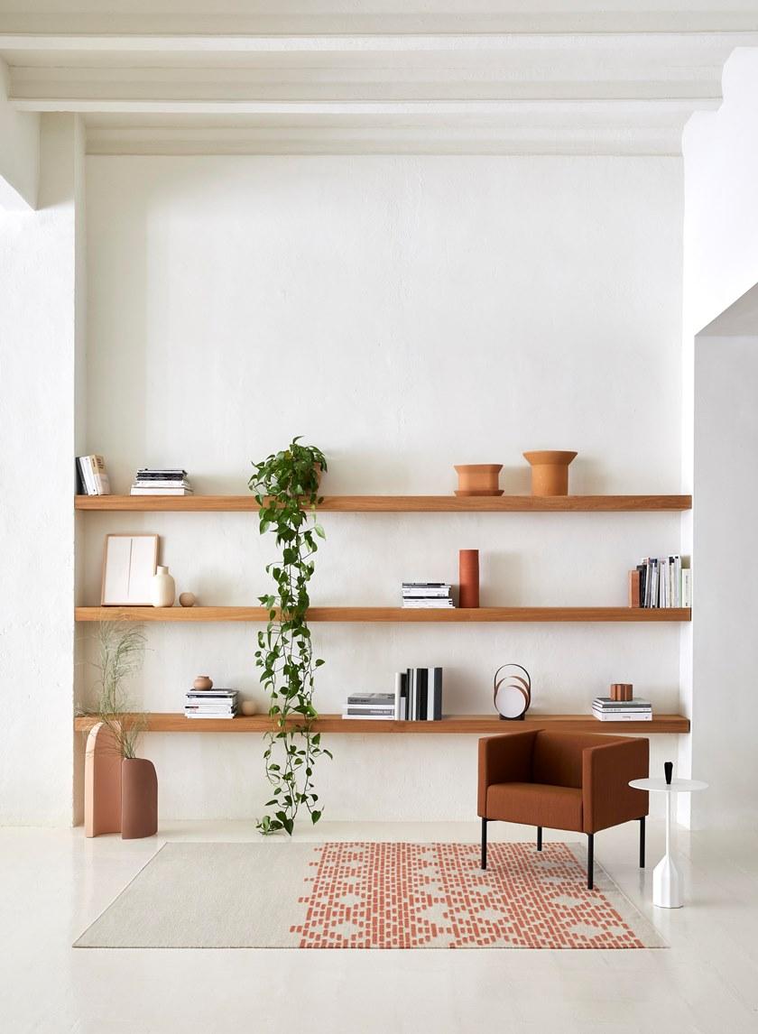 GAN Прямоугольный шерстяной коврик ручной работы с геометрическими мотивами Kilim sun-id-1390298 - Вид №9