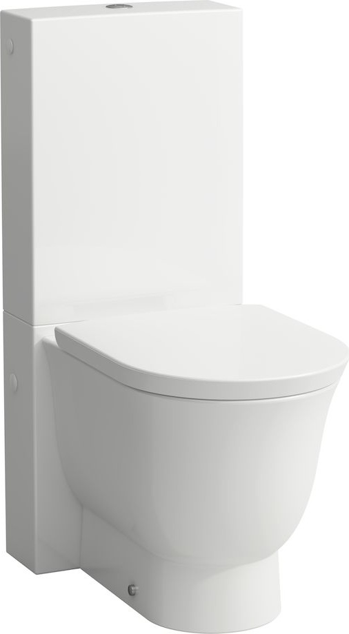 H8296647578841 Бачок напольный, состоит из 2 частей, подвод воды сбоку, справа и снизу LAUFEN PRO - Вид №2