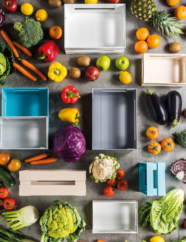 16950011 Набор ящиков tidy&store, белый, 2 шт. Guzzini  - Вид №5