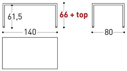Varaschin Прямоугольный садовый стол из hpl Victor 92tl - Вид №8