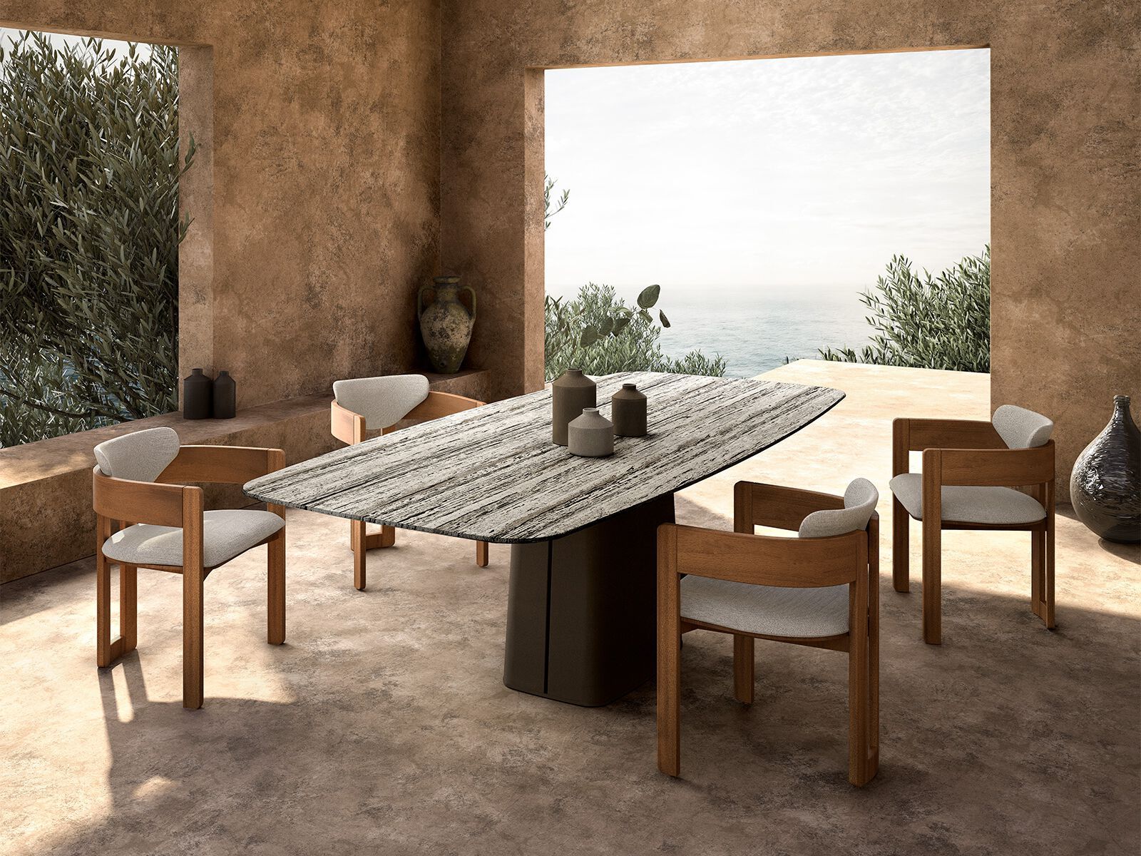 Деревянный стул с подлокотниками Arketipo KATE ARCH-00133221 - Вид №6