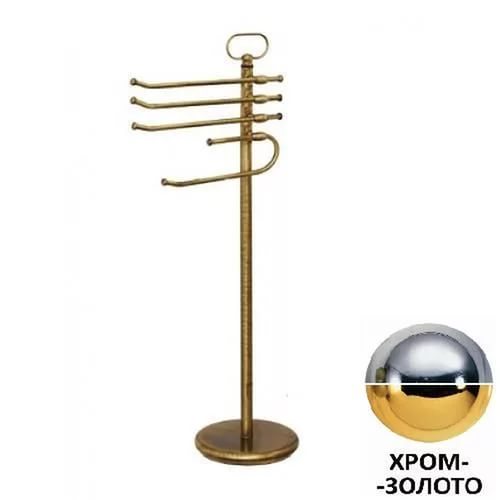 Стойка низкая MIGLIORE Mirella ML.MRL-2101.DO - золото  - Вид №1