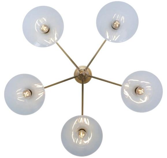 Patinas Lighting Люстра из латуни ручной работы Avignon sun-id-1428635 - Вид №3