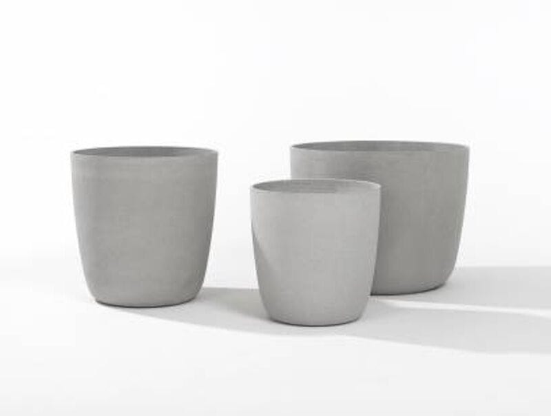 Бетонный низкий садовый горшок SWISSPEARL Softline ARCH-00036834 - Вид №2