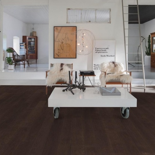 Паркетная доска Kahrs Дуб Кофе Линнея 2600200561 - Вид №16