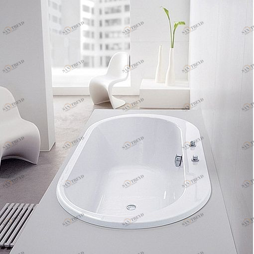 Ванна встраиваемая FOSTER 190 см с аэромассажной системой Deluxe HOESCH 6476