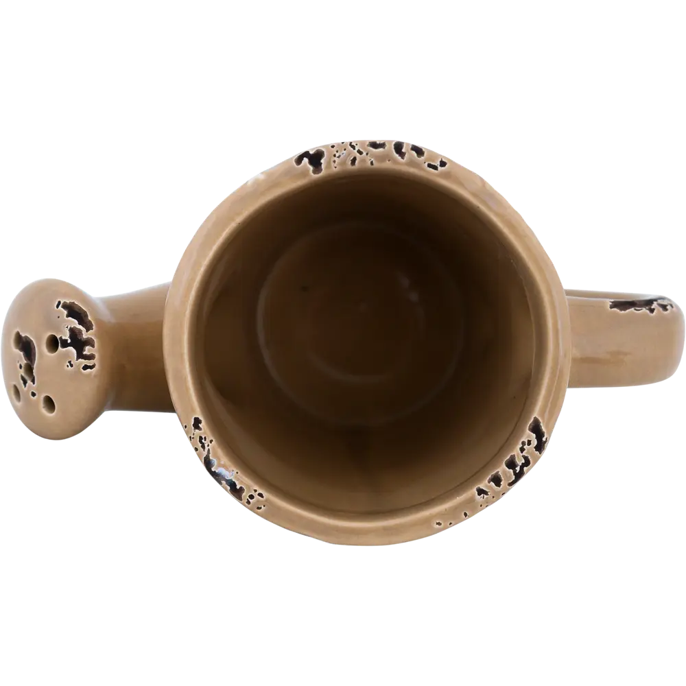 Кашпо-кактусник 7.5x7x12 см v0.17 л керамика бежевый GARDMAX STLM-2186340 - Вид №3