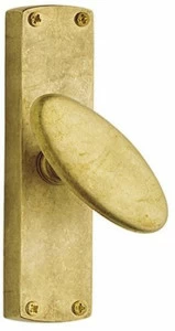 Reguitti Латунный болт кремона на пластине Ovalino