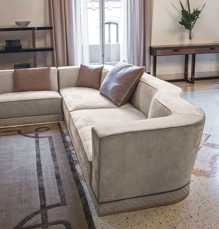 Диван WELLES ANGOLARE LONGHI W 587 02 Loveluxe - Вид №1