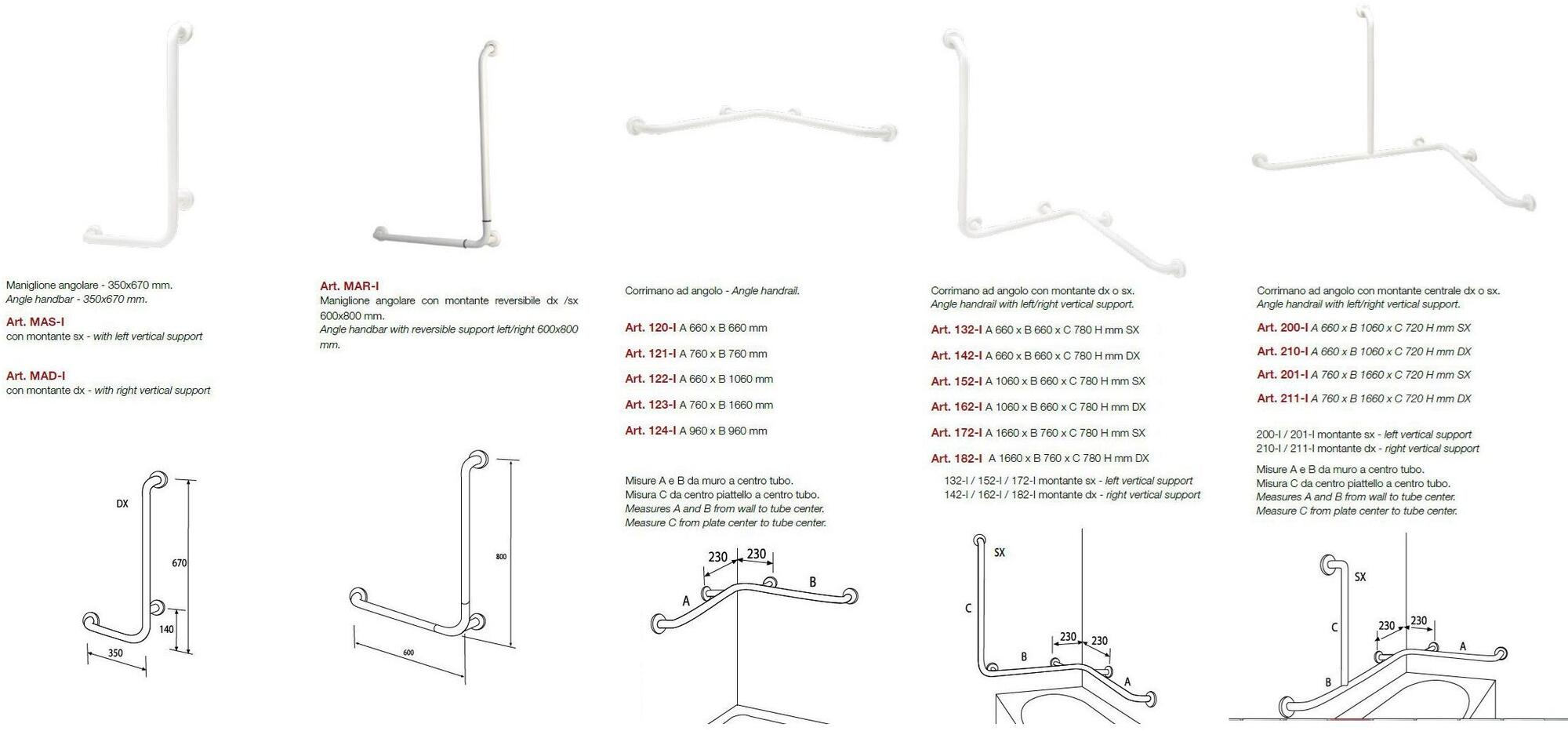 Saniline Поручень для ванной из стали Verniciata sun-id-1378113 - Вид №1