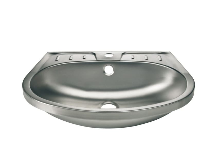Одинарный овальный умывальник из нержавеющей стали Thermomat 2010 ARCH-00030357