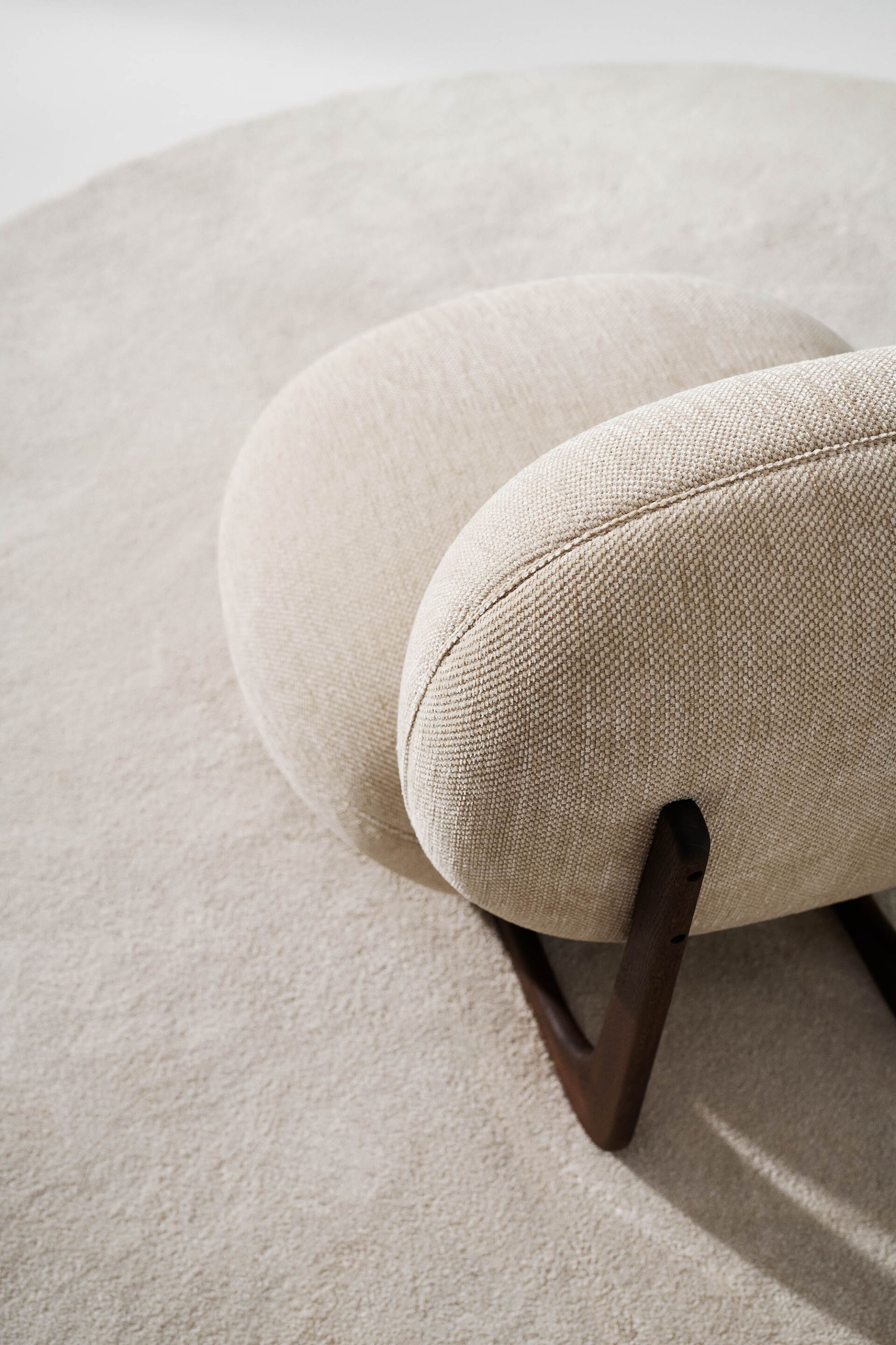 Деревянный стул с тканевой обивкой NORR11 COOPER ARCH-00134028 - Вид №2