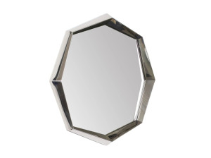 Настенное зеркало из нержавеющей стали и стекла с рамкой