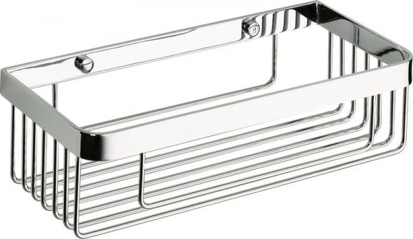 H277/CR Sanibano, решетка прямоугольная 1-уровневая, длина 30 см, цвет хром 